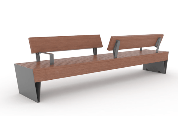 Parkbänk mmcité Blocq LBQ175t