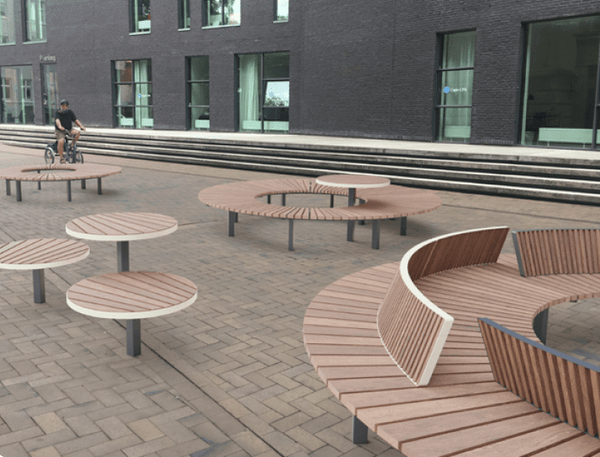 Bänk mmcité Lago LAG313t