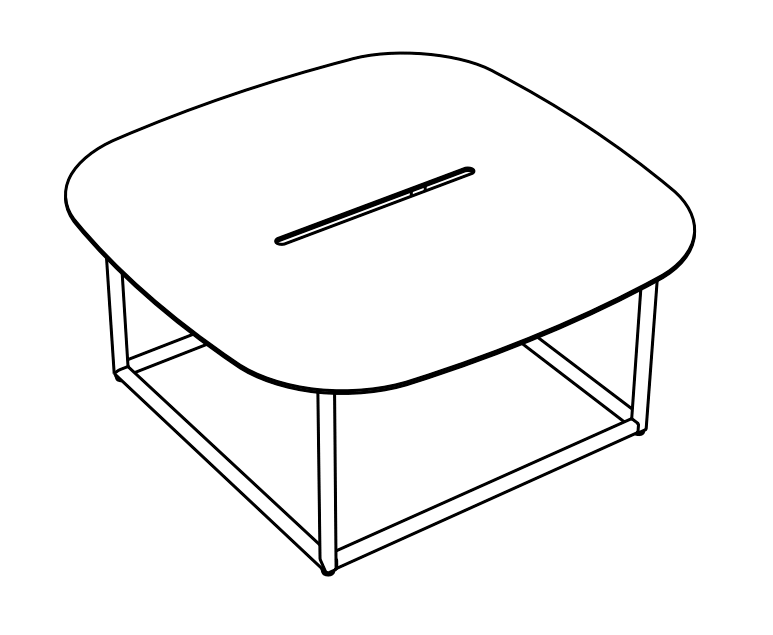 Bänk mmcité Manta MNT210