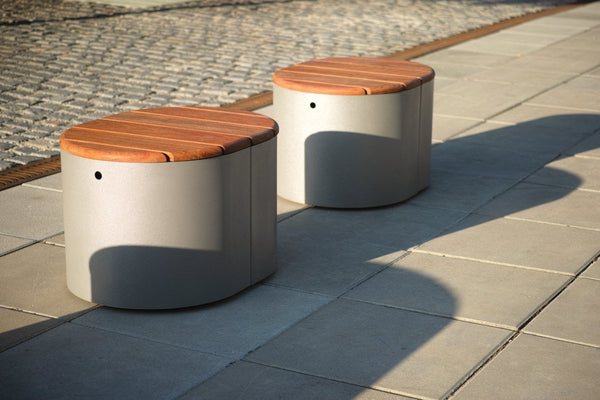 Parkbänk mmcité Urban Island UIS210