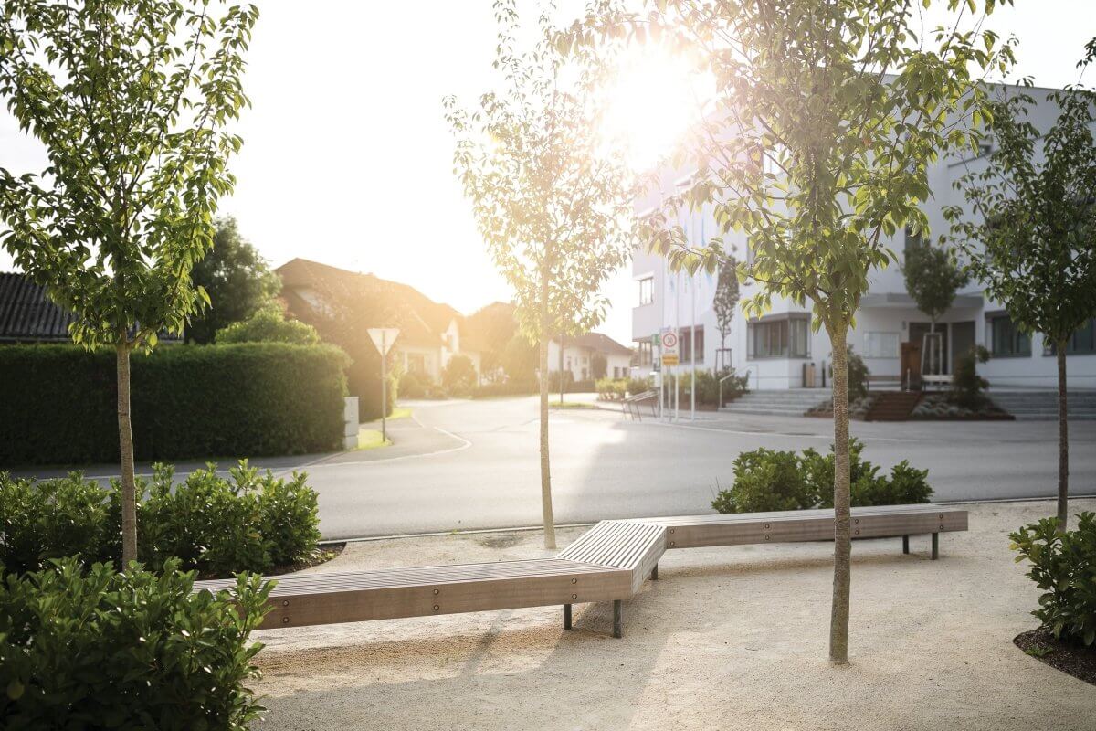Parkbänk mmcité Woody LWD210t