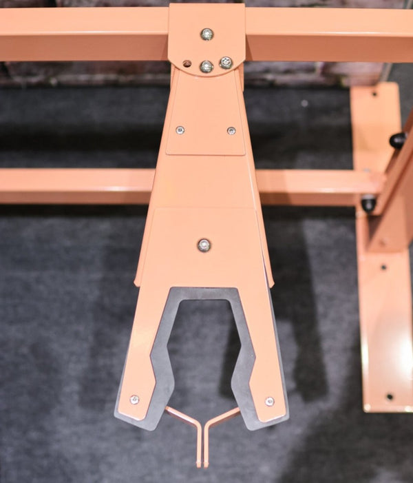 Scooterställ CubiQ Elscooter, 6 platser, 420 mm avstånd, utanpåliggande montering