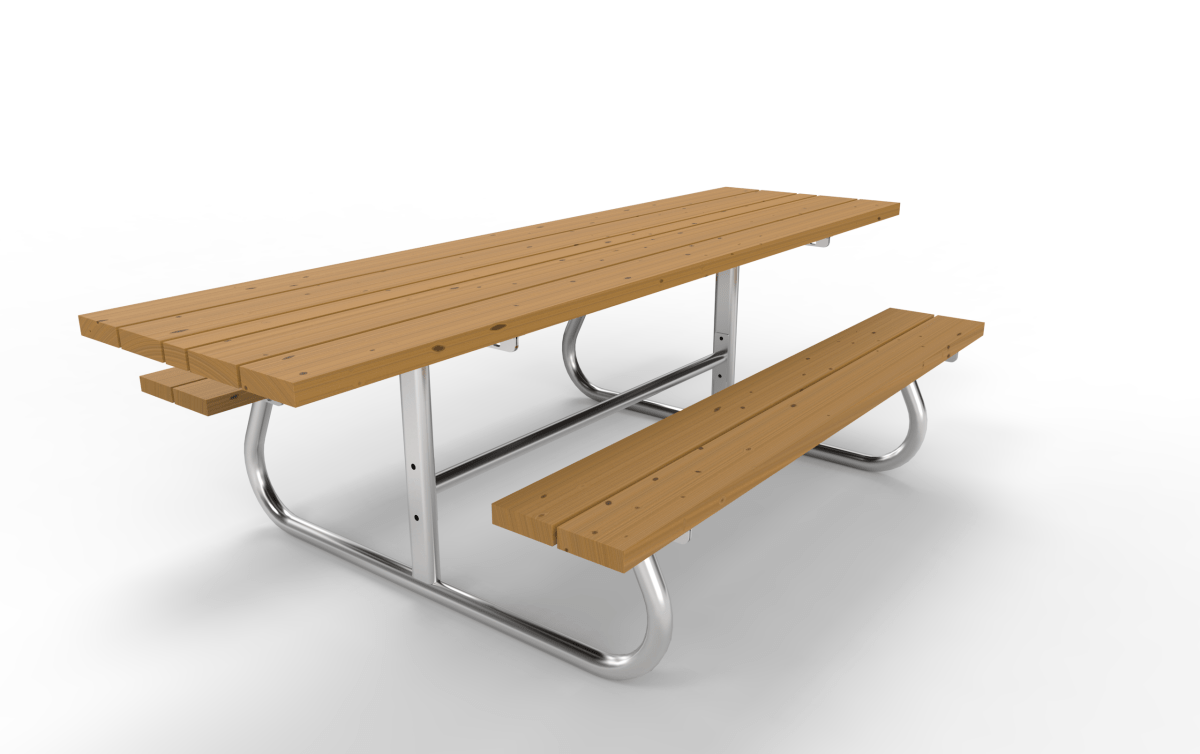 Pöytäpenkki Combi esteetön, zn/m 1011485ZNM - 1 - Lehtovuori