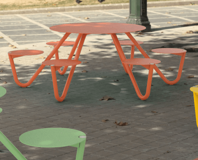 Bänkbord mmcité Orbit LOB260