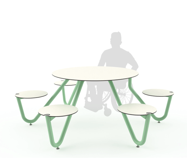 Bänkbord mmcité Orbit LOW461