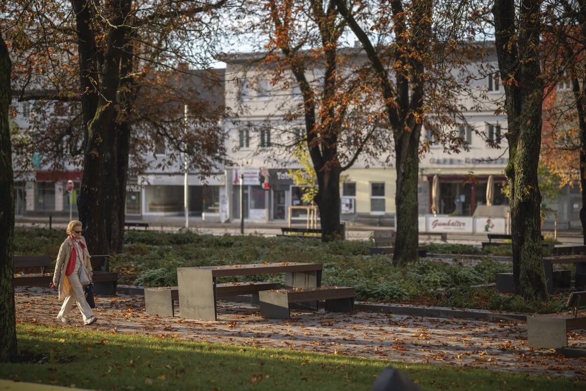 Parkbänk mmcité Blocq LBQ111t