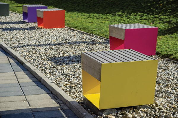 Parkbänk mmcité Blocq LBQ112t