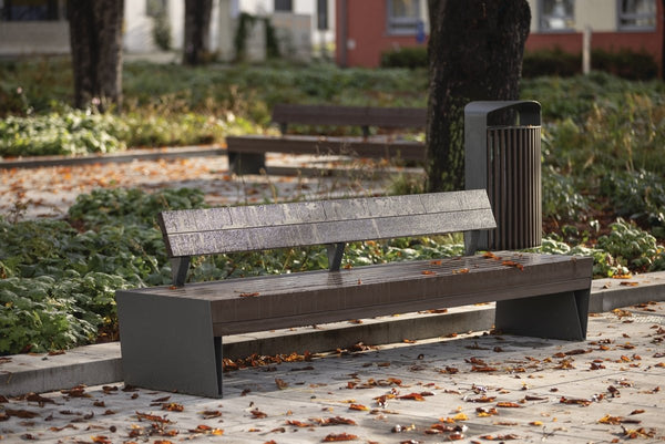 Parkbänk mmcité Blocq LBQ150twj