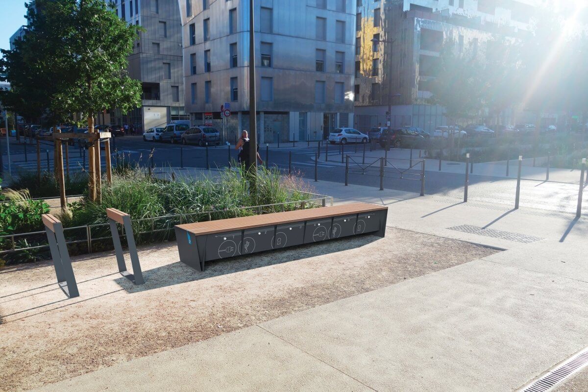Parkbänk eBlocq EBQ110-01t