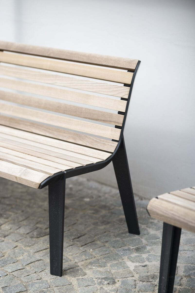 Parkbänk mmcité Emau EM151t