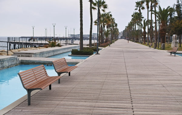 Parkbänk mmcité Emau Solo EMS151t