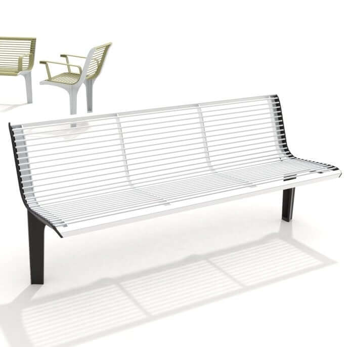 Parkbänk mmcité Emau Solo EMS251