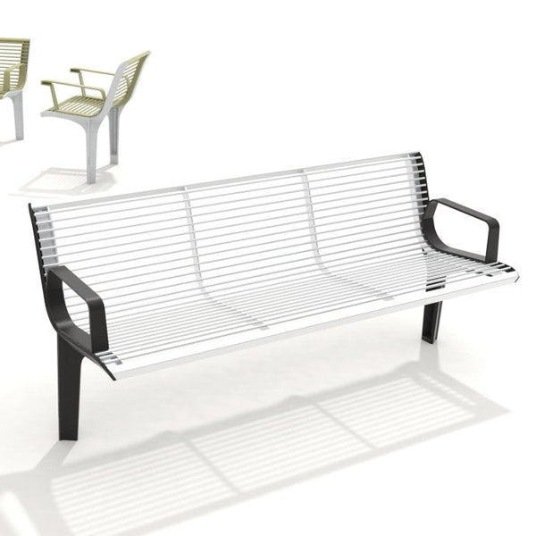 Parkbänk mmcité Emau Solo EMS256