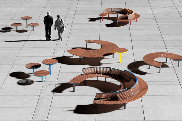 Parkbänk mmcité Lago LAG310t