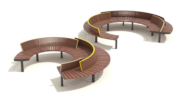 Parkbänk mmcité Lago LAG351t