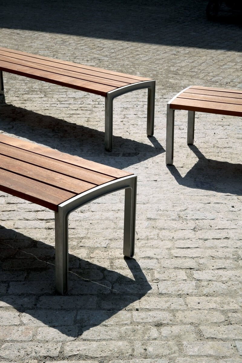 Parkbänk mmcité Miela LME111t