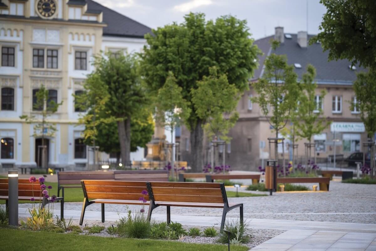 Parkbänk mmcité Miela LME153y