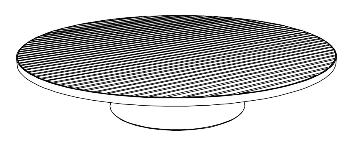 Parkbänk mmcité Conics CON311t