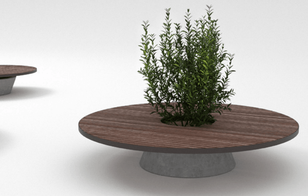 Parkbänk mmcité Conics CON316t