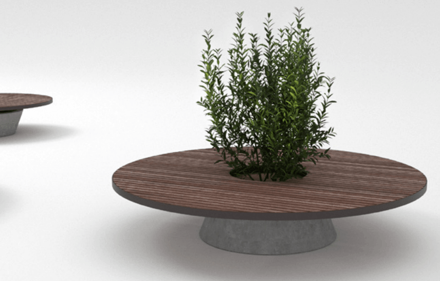 Parkbänk mmcité Conics CON316t