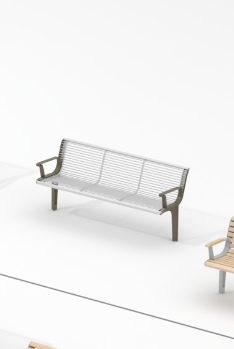 Parkbänk mmcité Emau Solo EMS456