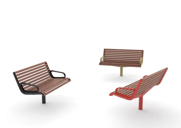 Parkbänk mmcité Port PQX-R158t