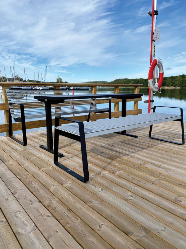 Parkbänk mmcité Preva Urbana LPU221