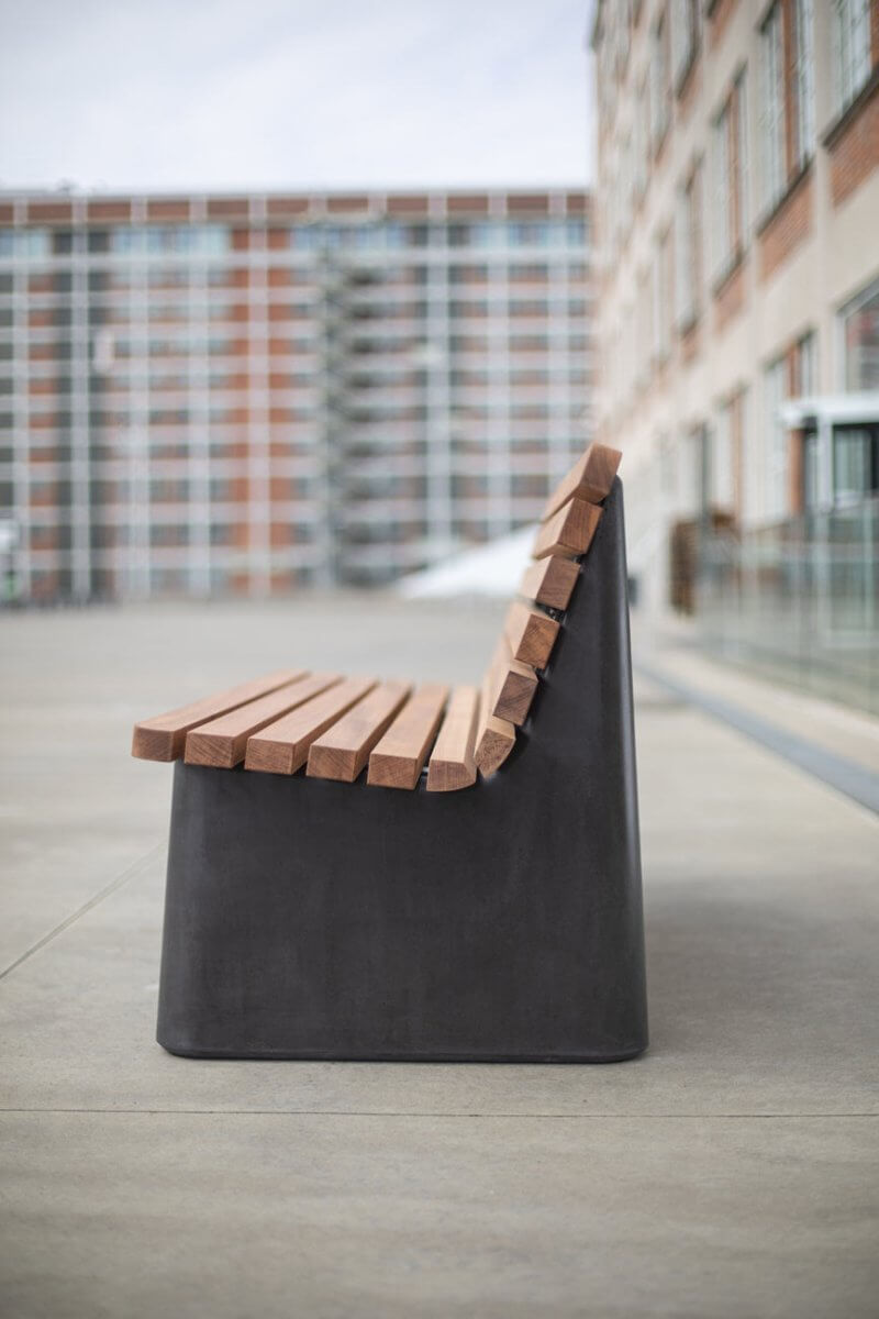 Parkbänk mmcité Reforma REF170t
