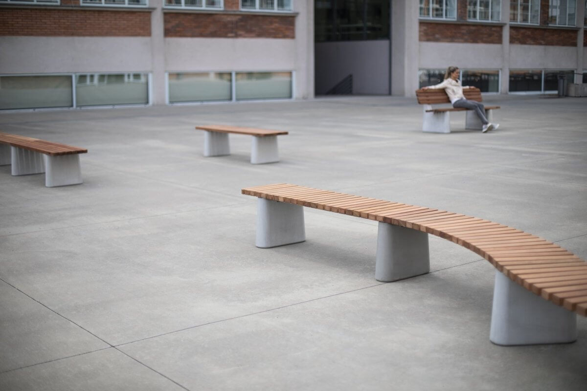 Parkbänk mmcité Reforma REF210t