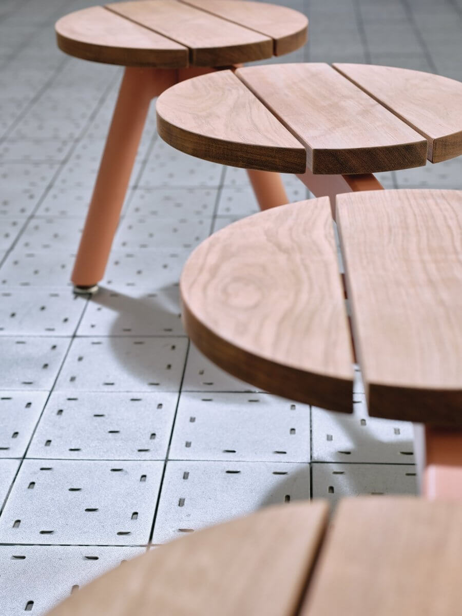 Parkbänk mmcité Morse MRE2101t