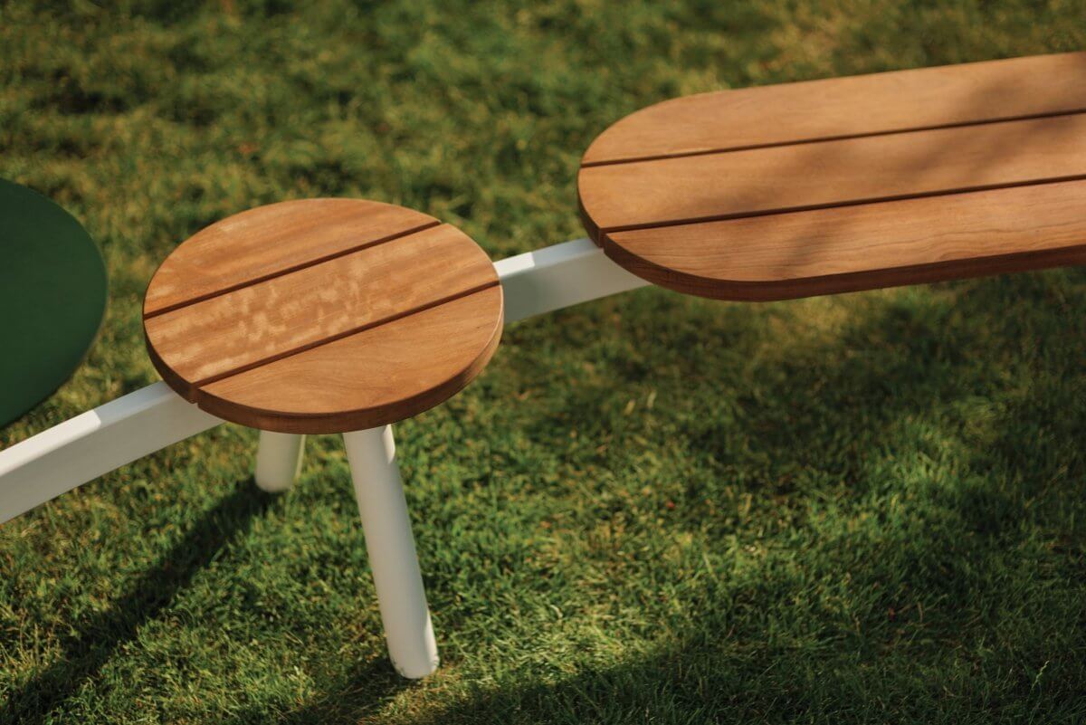Parkbänk mmcité Morse MRE2201t