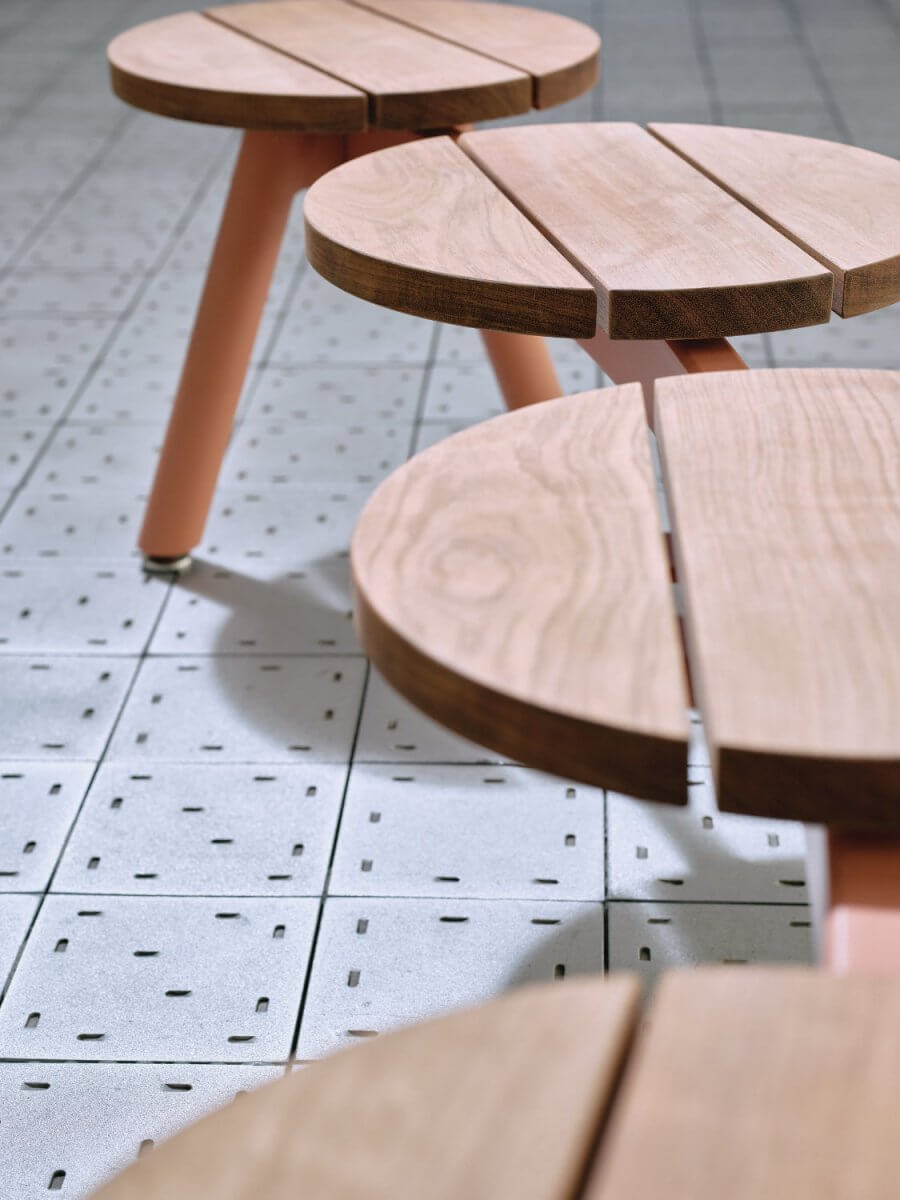 Parkbänk mmcité Morse MRE2211t