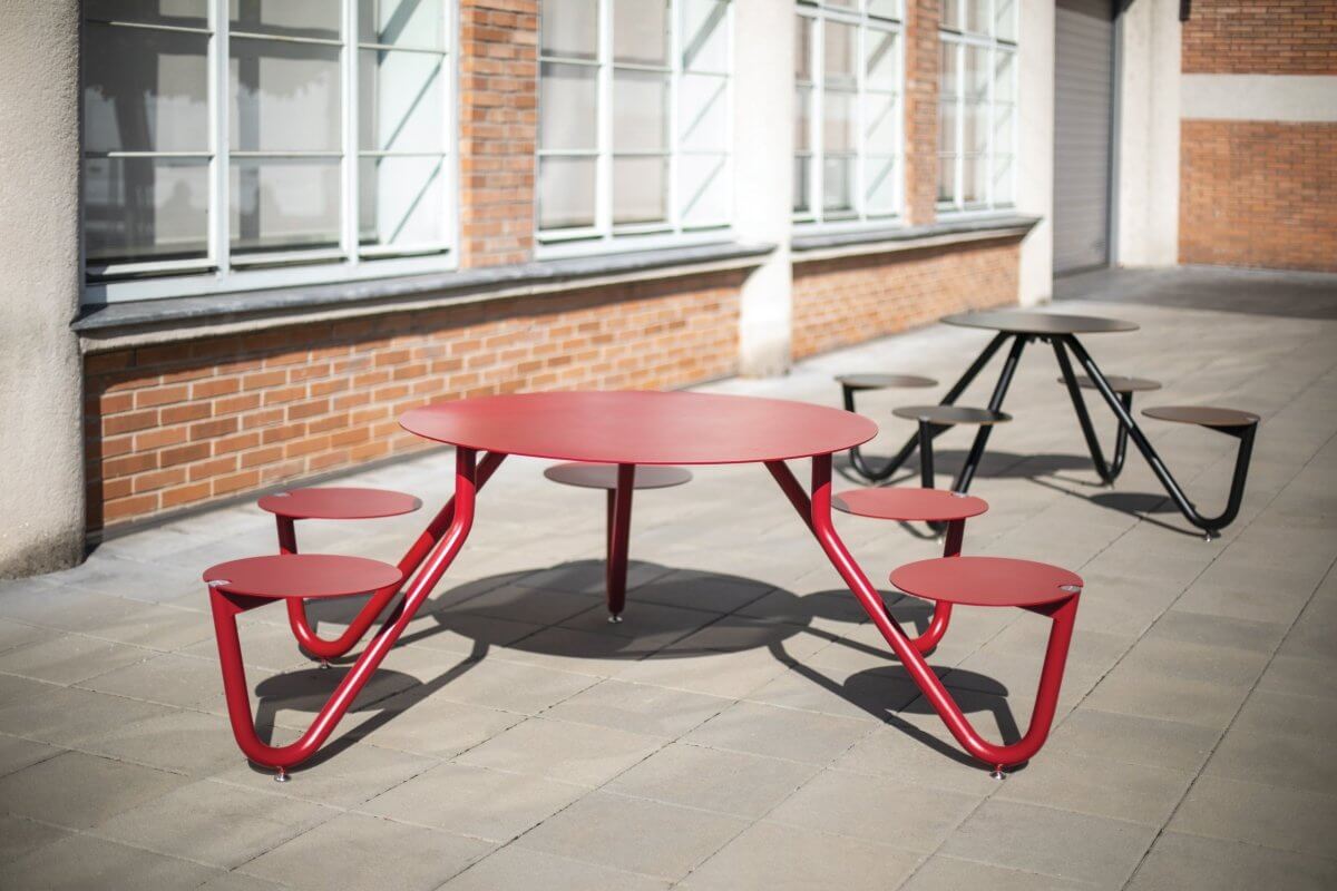 Bänkbord mmcité Orbit LOW260