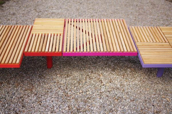 Parkbänk mmcité Pixel PIX21r