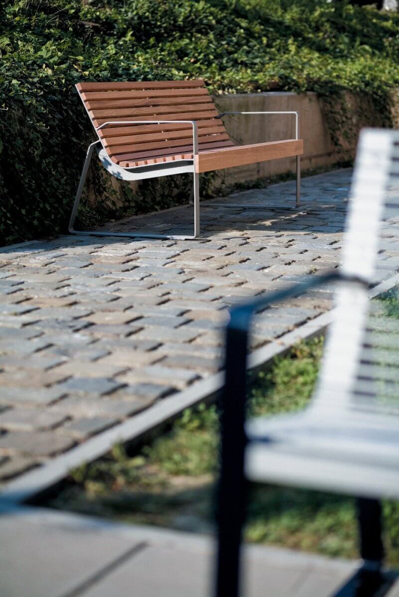 Parkbänk mmcité Preva Urbana LPU151t