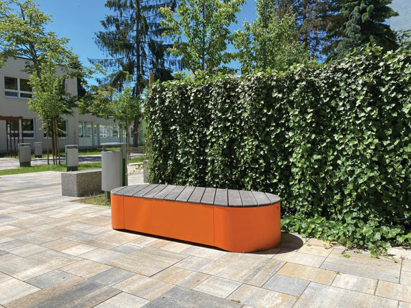 Parkbänk mmcité Urban Island UIS140t