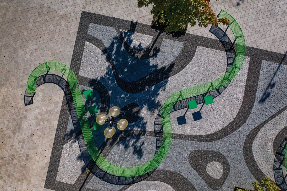 Parkbänk mmcité Vera Solo LVS550