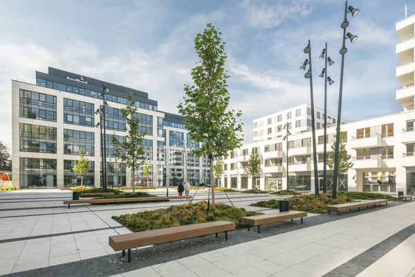 Parkbänk mmcité Woody LWD110t