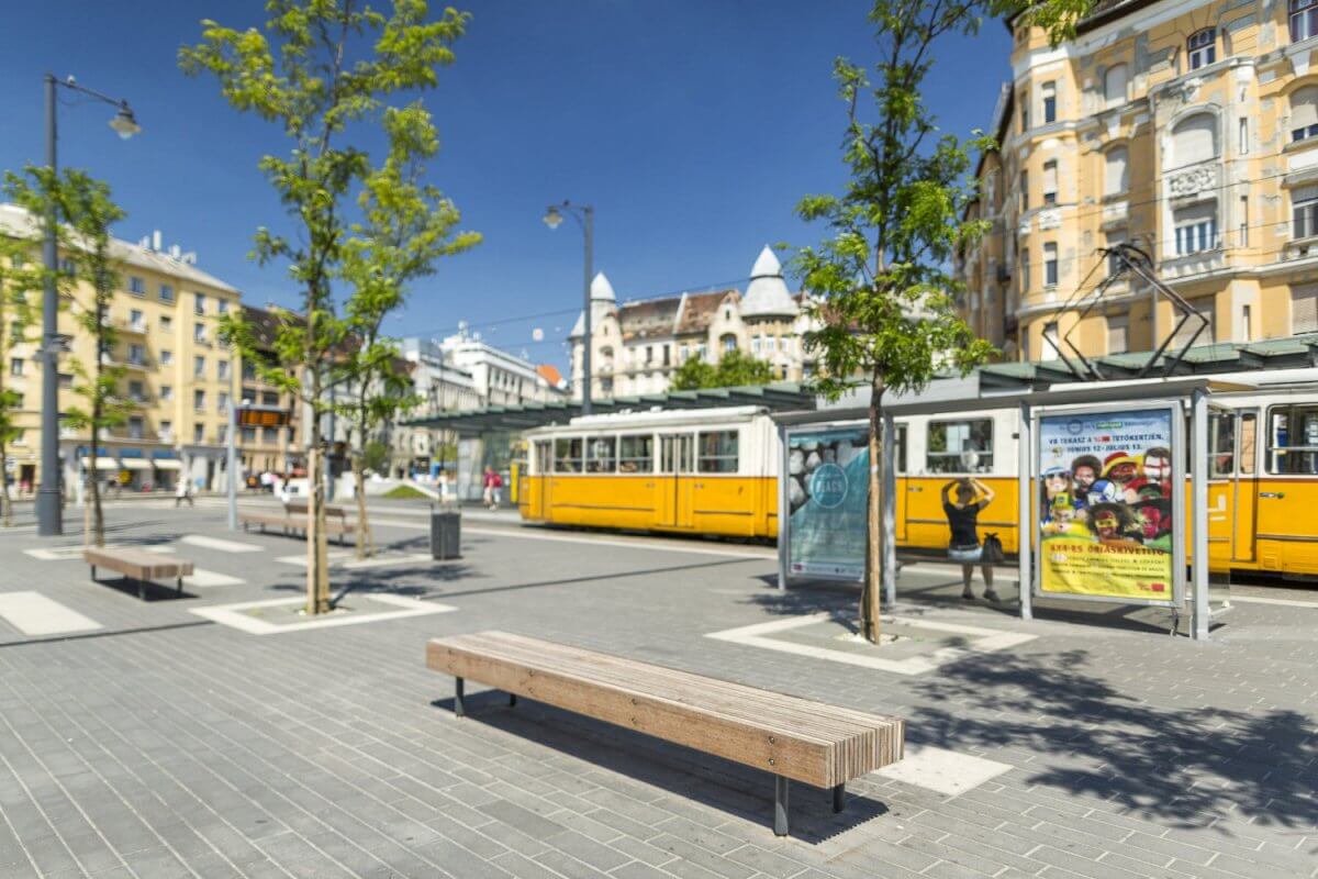 Parkbänk mmcité Woody LWD110t