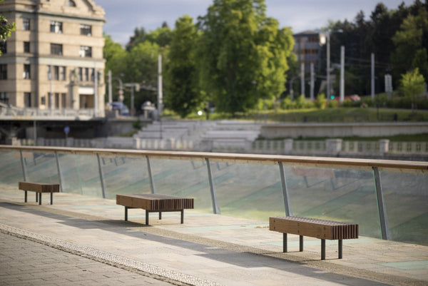 Parkbänk mmcité Woody LWD112t