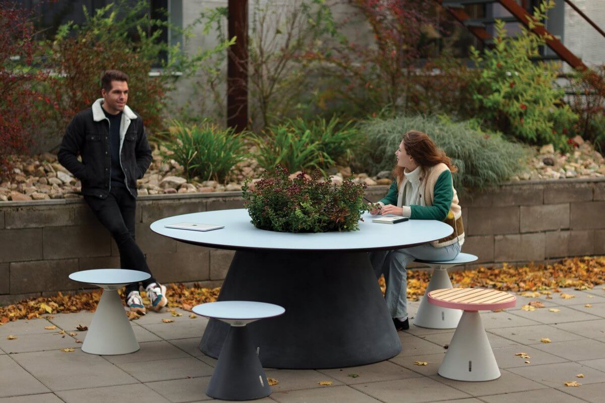 Parkbord mmcité Conics CON915