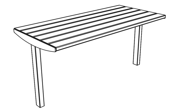 Parkbord mmcité Vera Solo LVS910t