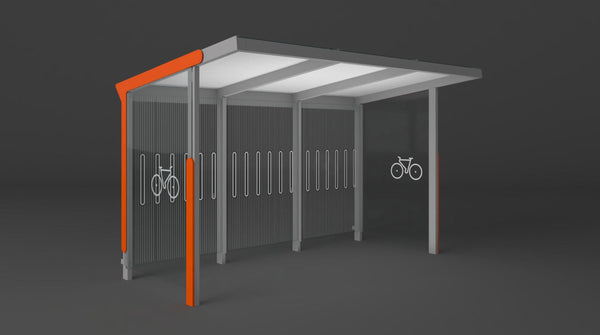 Cykeltak mmcité Aureo Velo AE-V610-01-SS