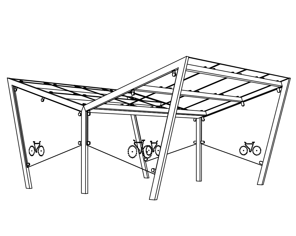 Cykeltak mmcité Edge EDG170-01