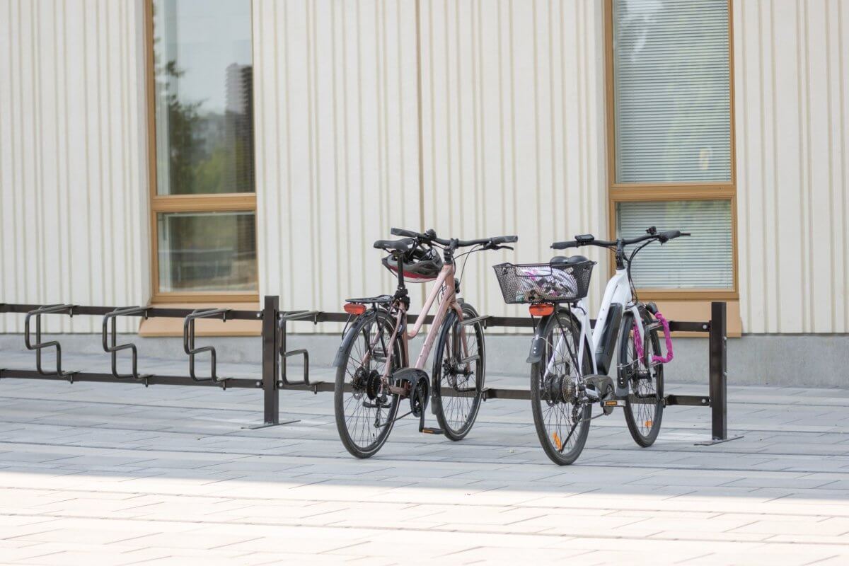 Cykelställ CubiQ Standard, enkelsidigt, ytmontering