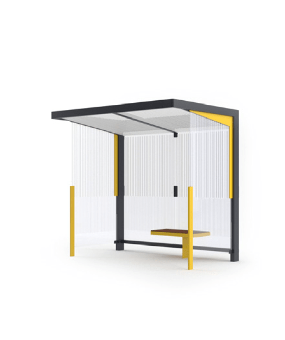 Busskur mmcité Nubo NUB210a-SS