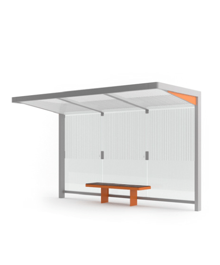 Busskur mmcité Nubo NUB300-SS