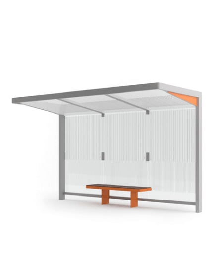 Busskur mmcité Nubo NUB300-SS