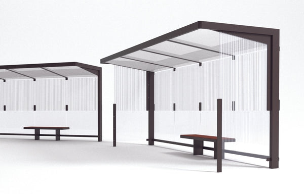 Busskur mmcité Nubo NUB410a-SS