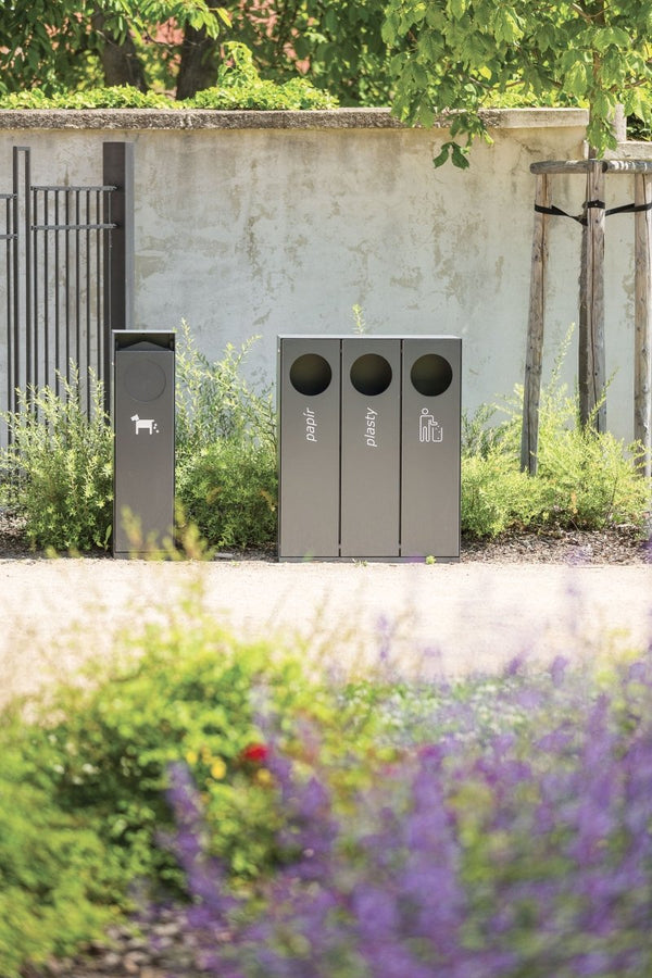 Avfallsbehållare mmcité Crystal CS330x